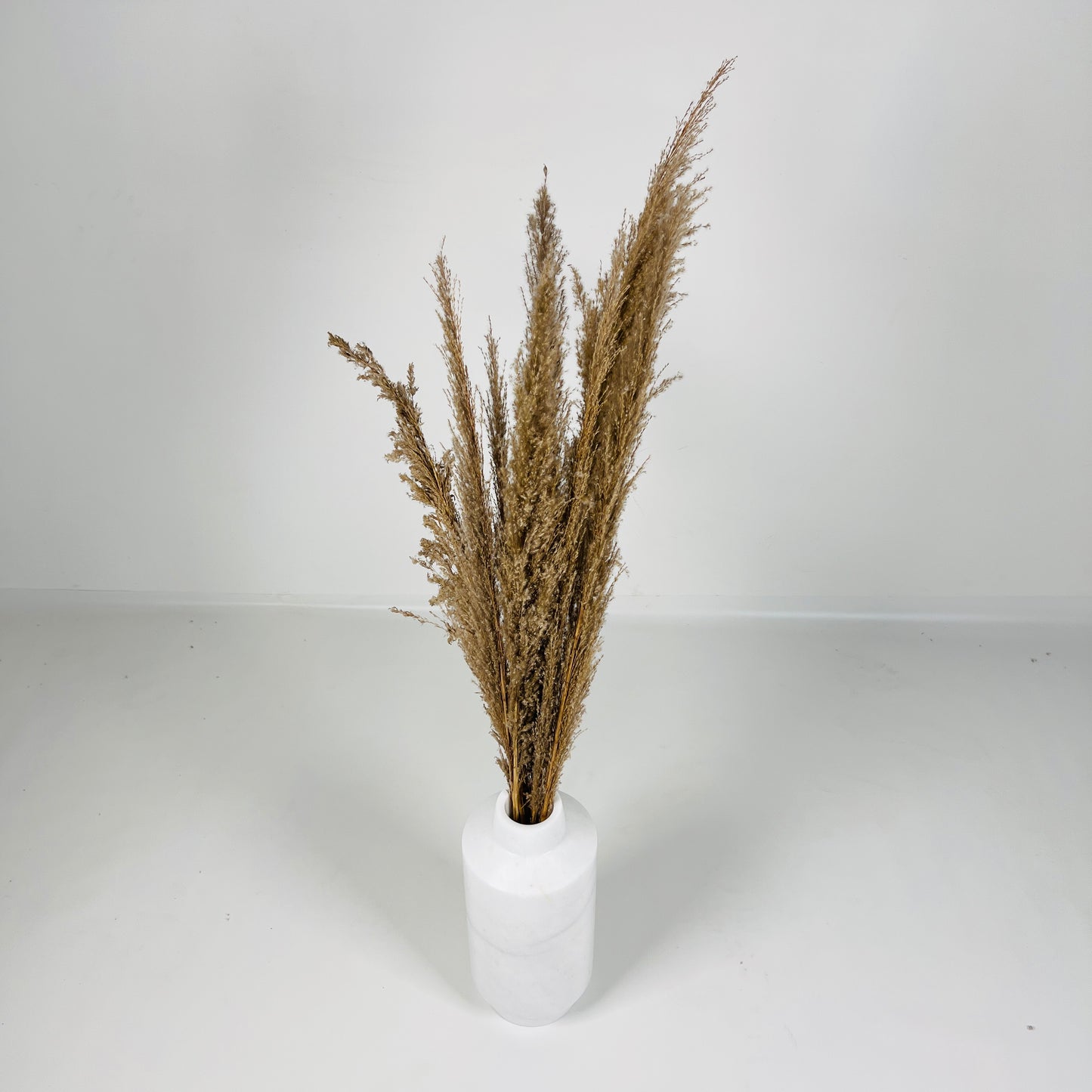 Cylindrical Vase - White