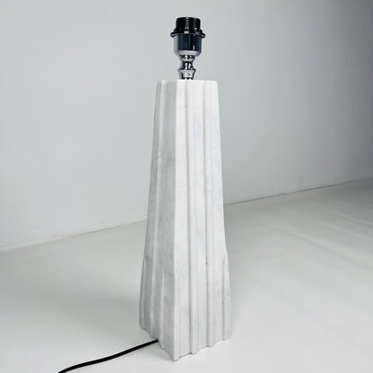 Ragged Table Lamp - Gray