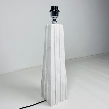 Ragged Table Lamp - Gray