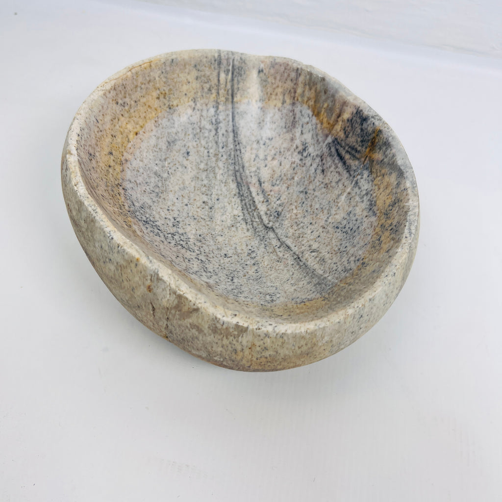 Grey Tidal Wave Bowl