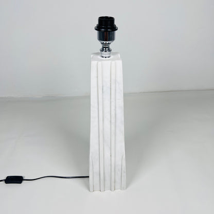 Ragged Table Lamp - Gray