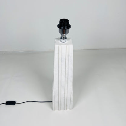 Ragged Table Lamp - Gray