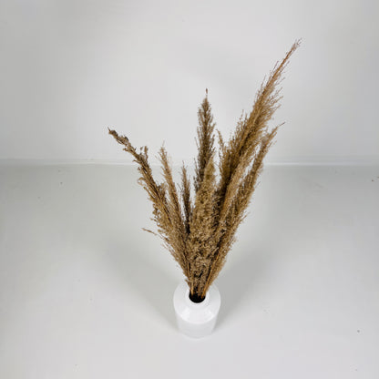 Cylindrical Vase - White