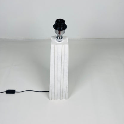 Ragged Table Lamp - Gray