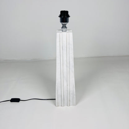 Ragged Table Lamp - Gray