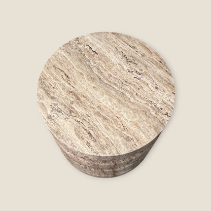 Layered Coffee Table - Travertine