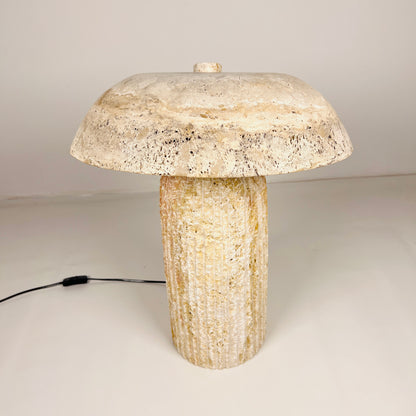 Umbrella Lamp - Travertine