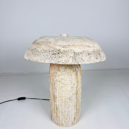 Umbrella Lamp - Travertine