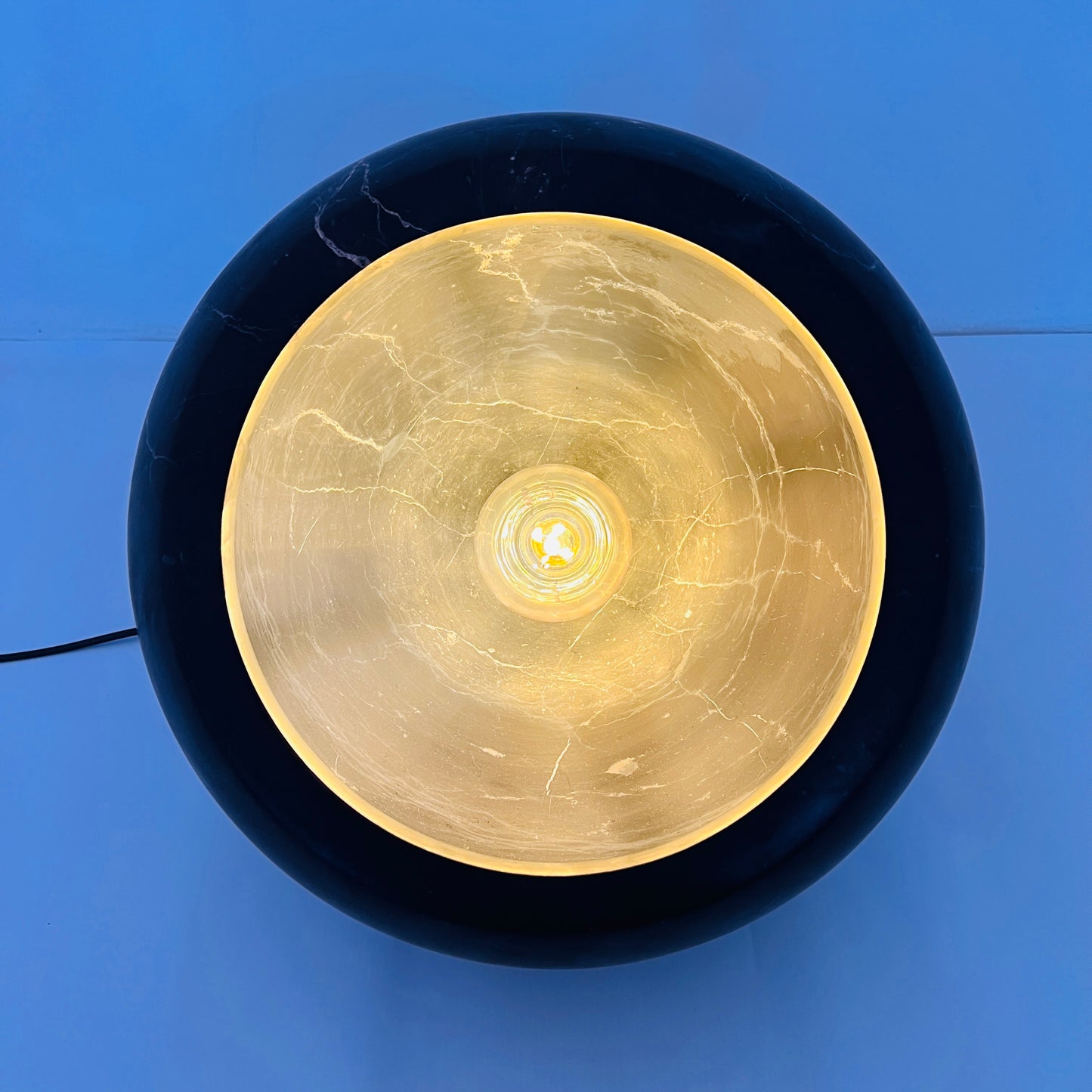 Bowl Lamp - Black