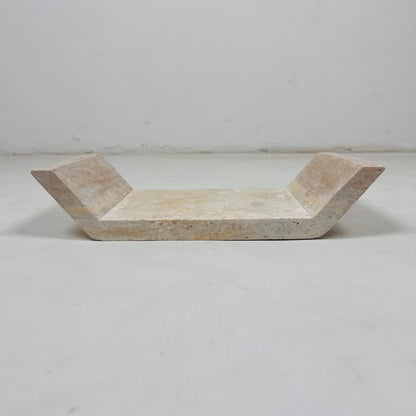 Sand Travertine Tray