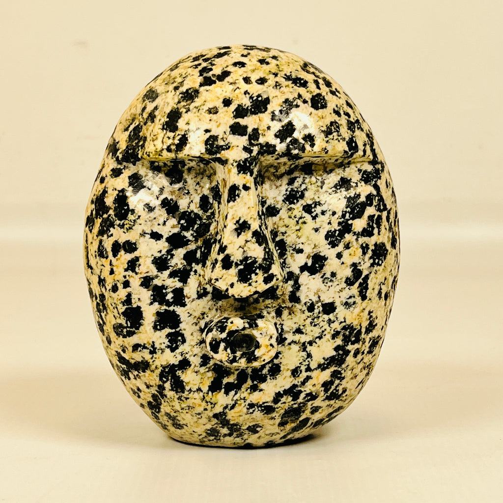 Black Spotted Yellow Head Decor Item