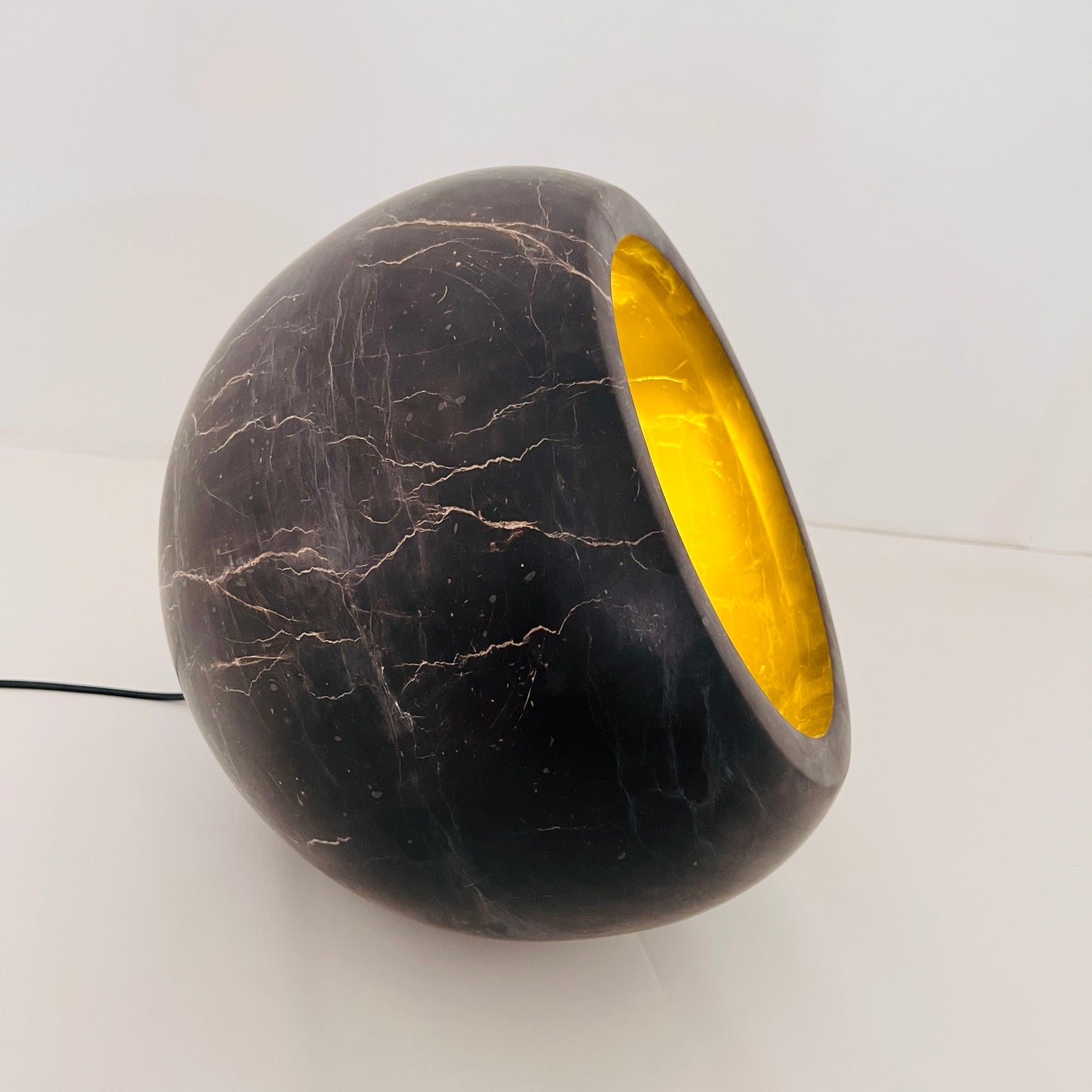Bowl Lamp - Black