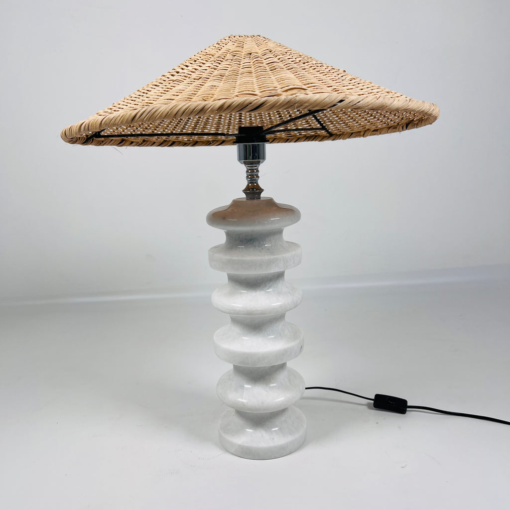 Ringed Cascade Table Lamp