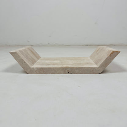 Beige Travertine Tray