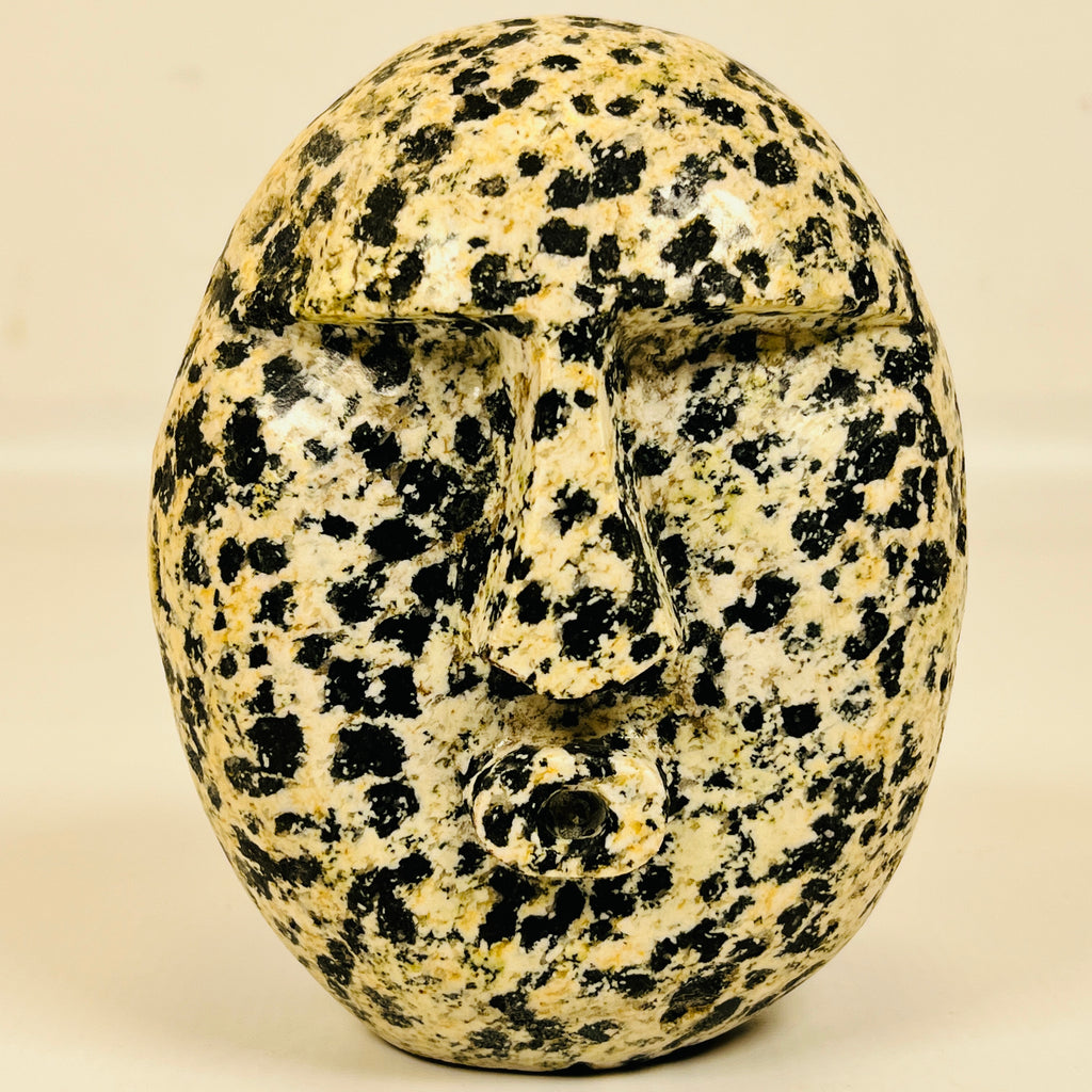 Black Spotted Yellow Head Decor Item