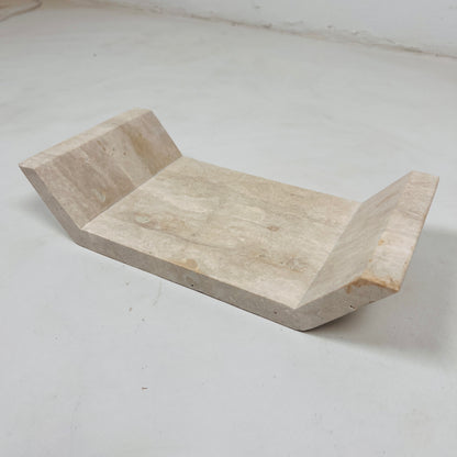 Beige Travertine Tray