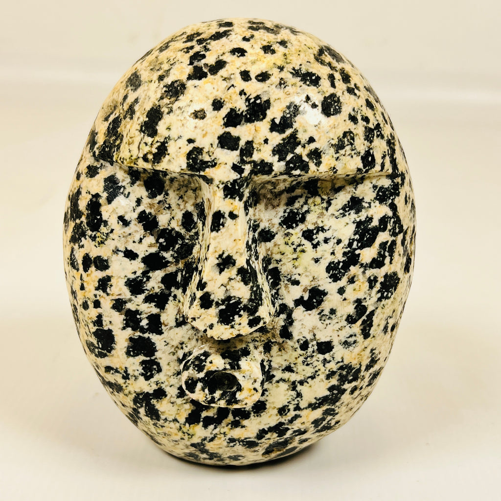 Black Spotted Yellow Head Decor Item