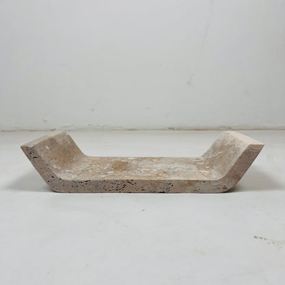 Wes Travertine Tray
