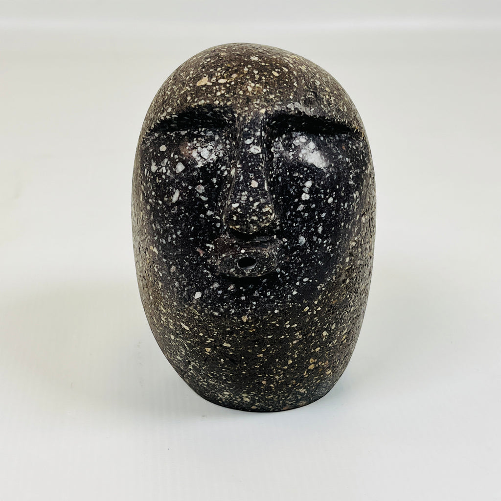 Black Splashed Head Decor Item