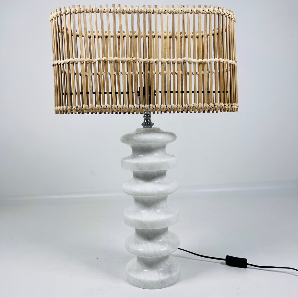 Ringed Cascade Table Lamp