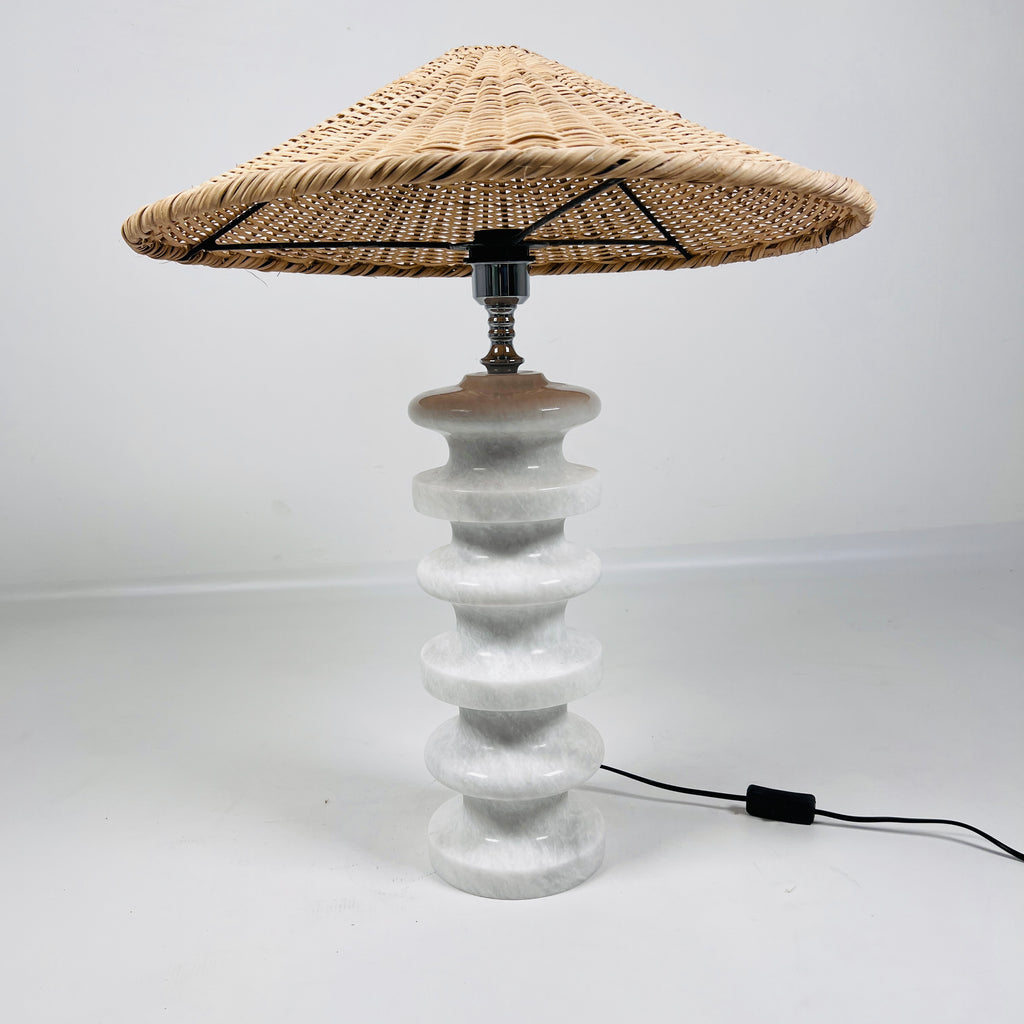 Ringed Cascade Table Lamp