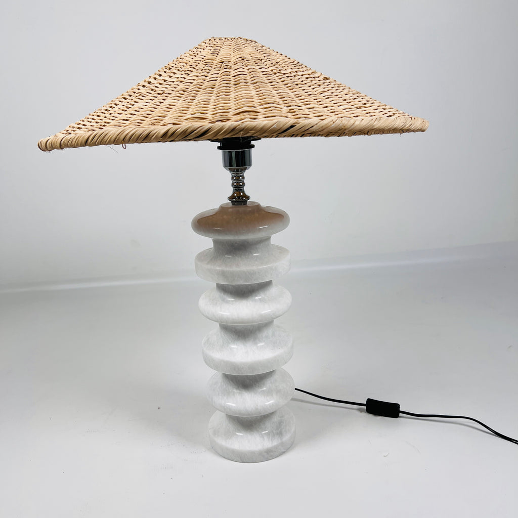 Ringed Cascade Table Lamp