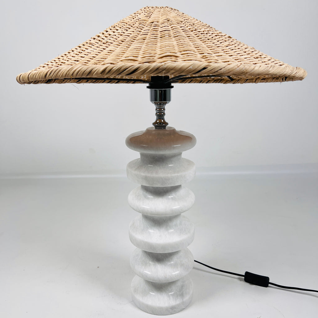 Ringed Cascade Table Lamp