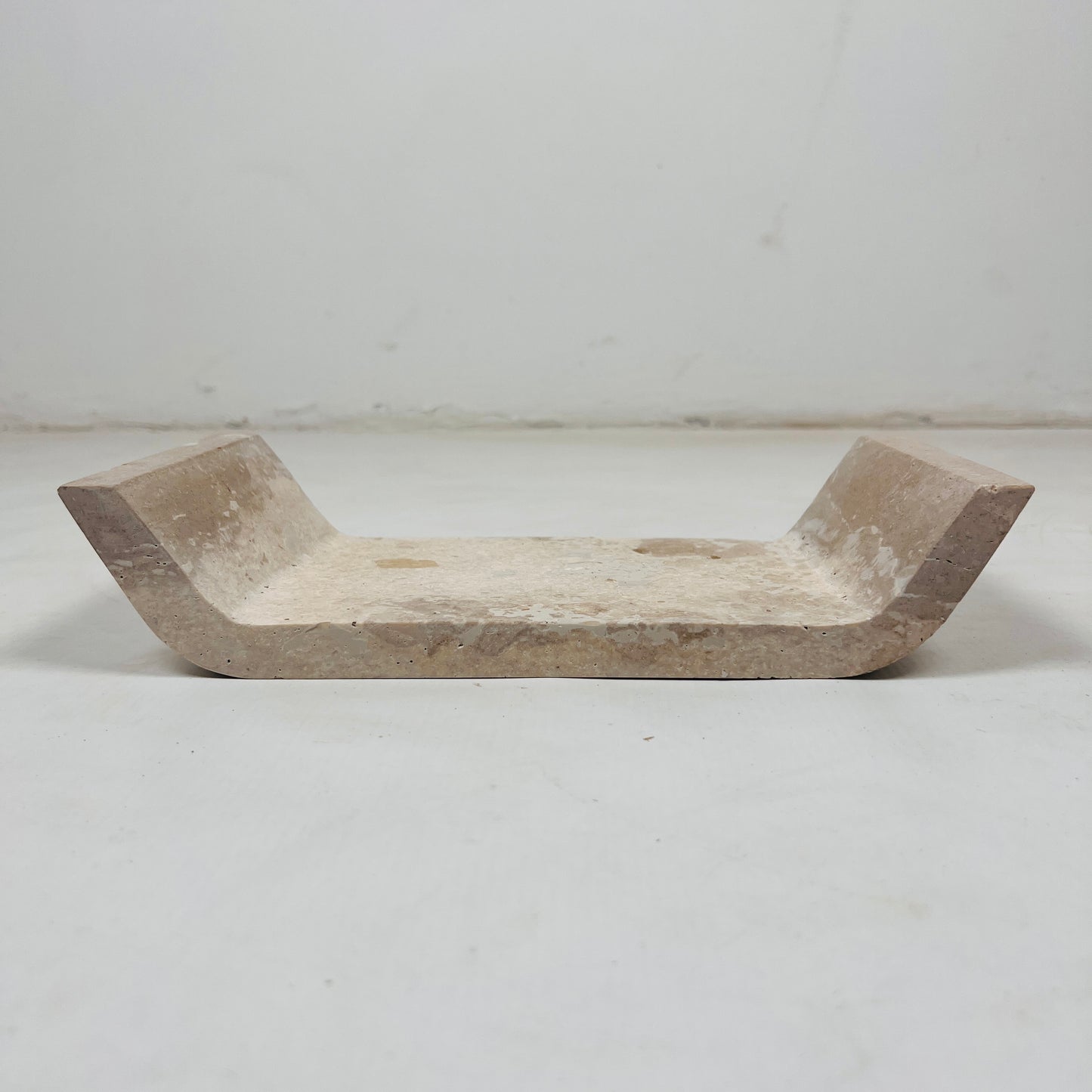 Spotted Travertine Tray