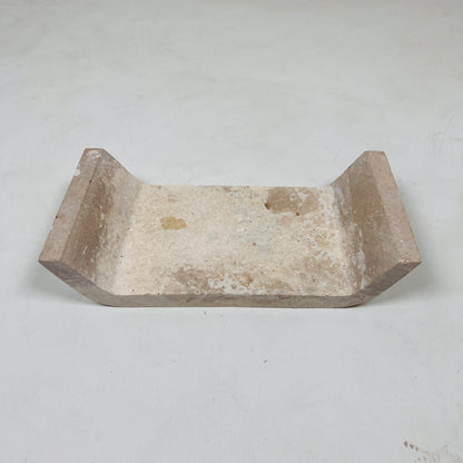Spotted Travertine Tray