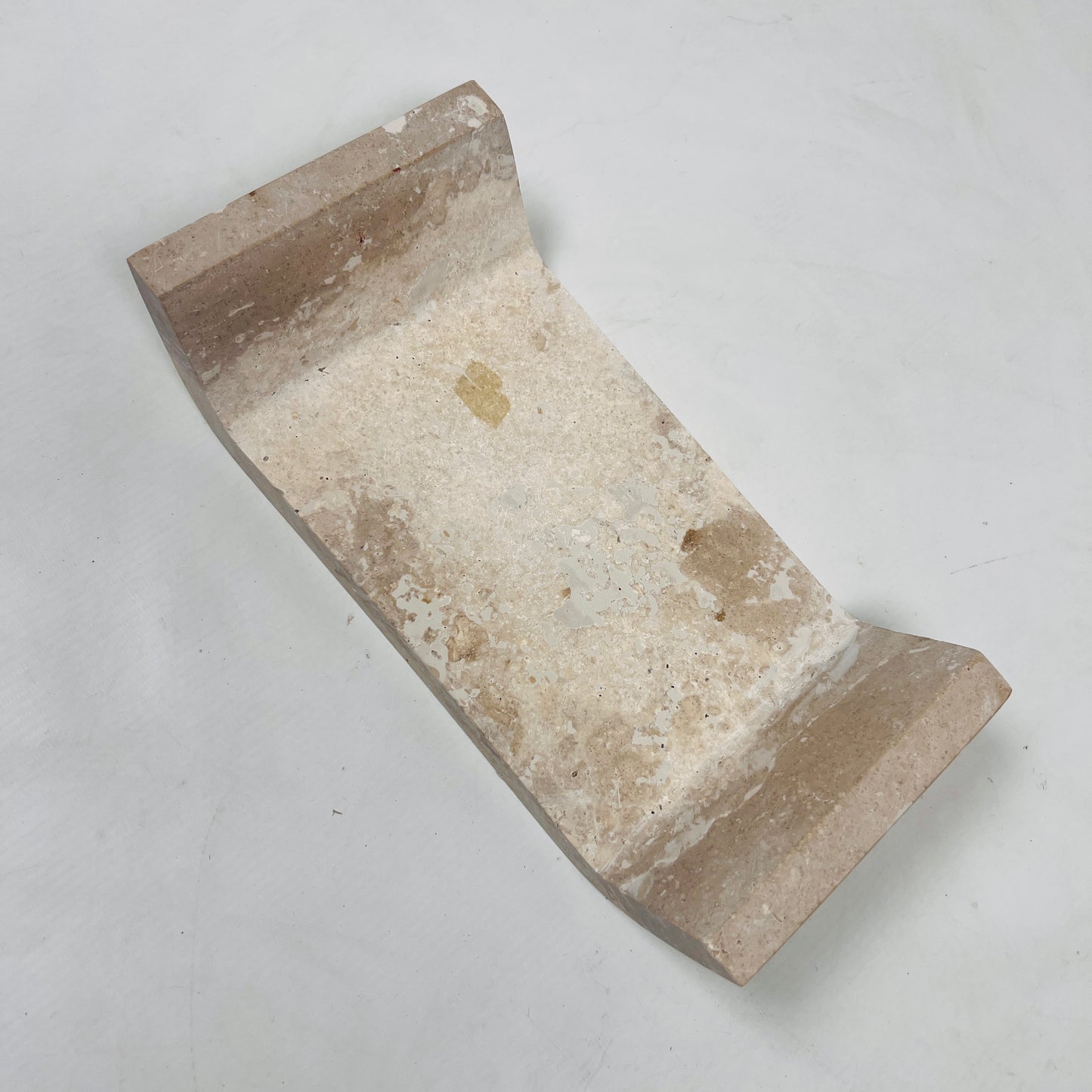 Spotted Travertine Tray