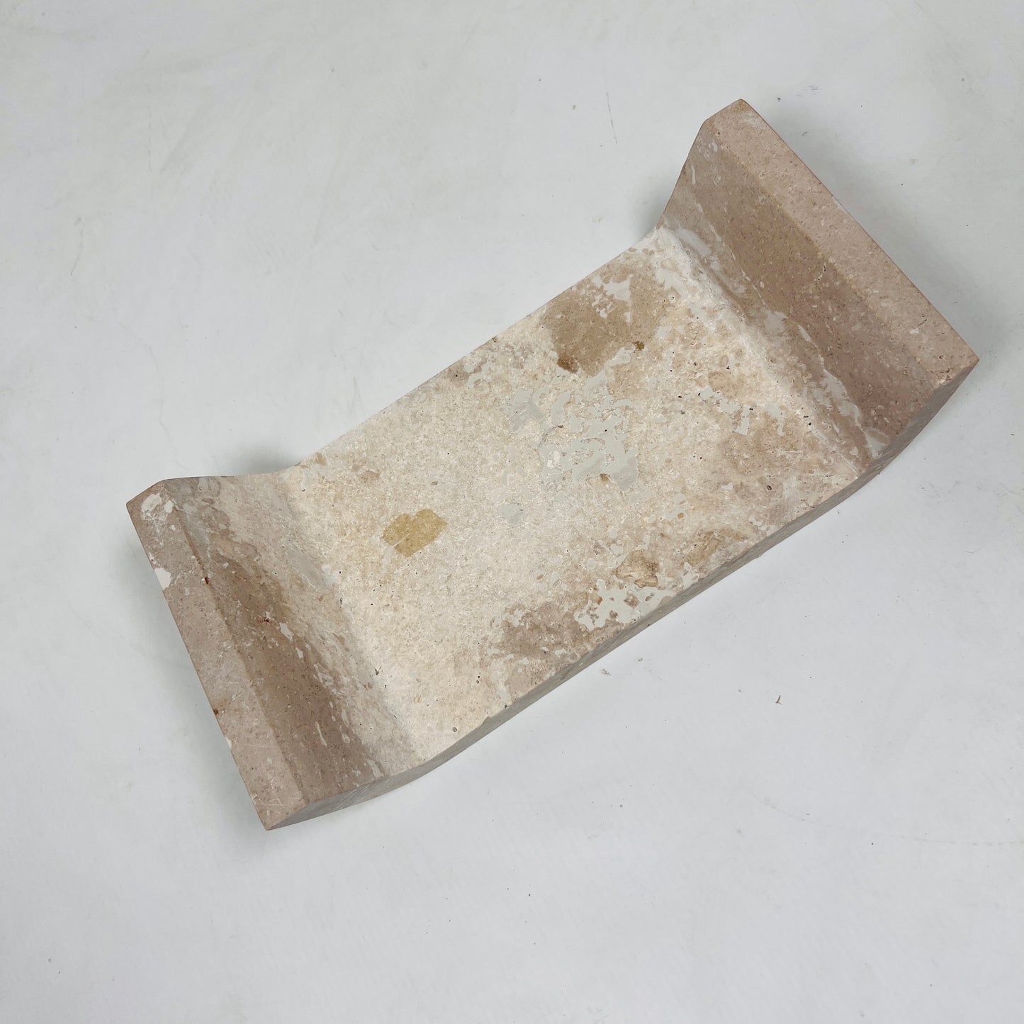 Spotted Travertine Tray