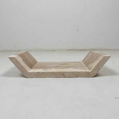 Charlotte Travertine Tray