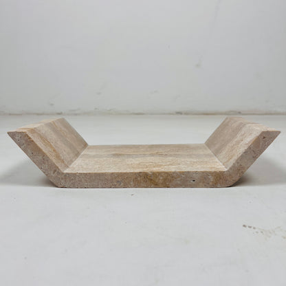 Evza Travertine Tray