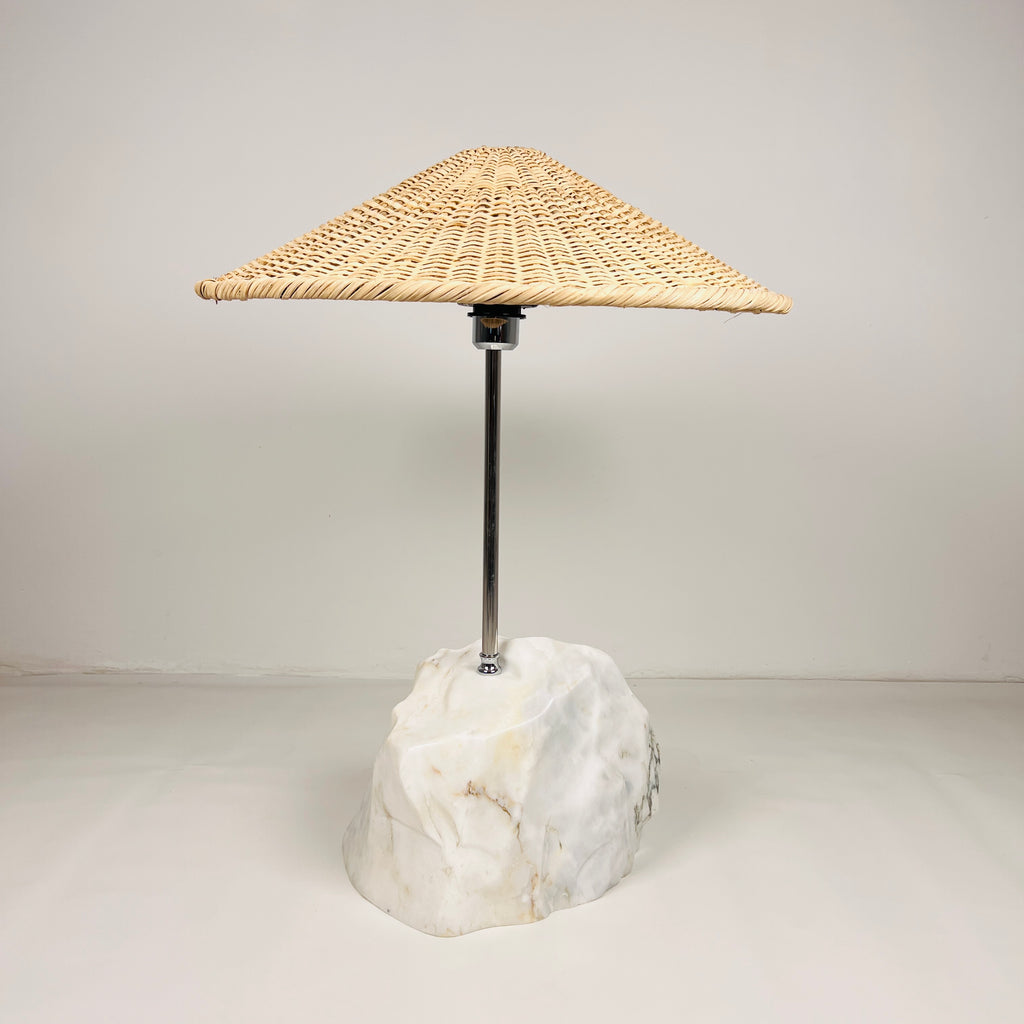 Stone Bottom Table Lamp