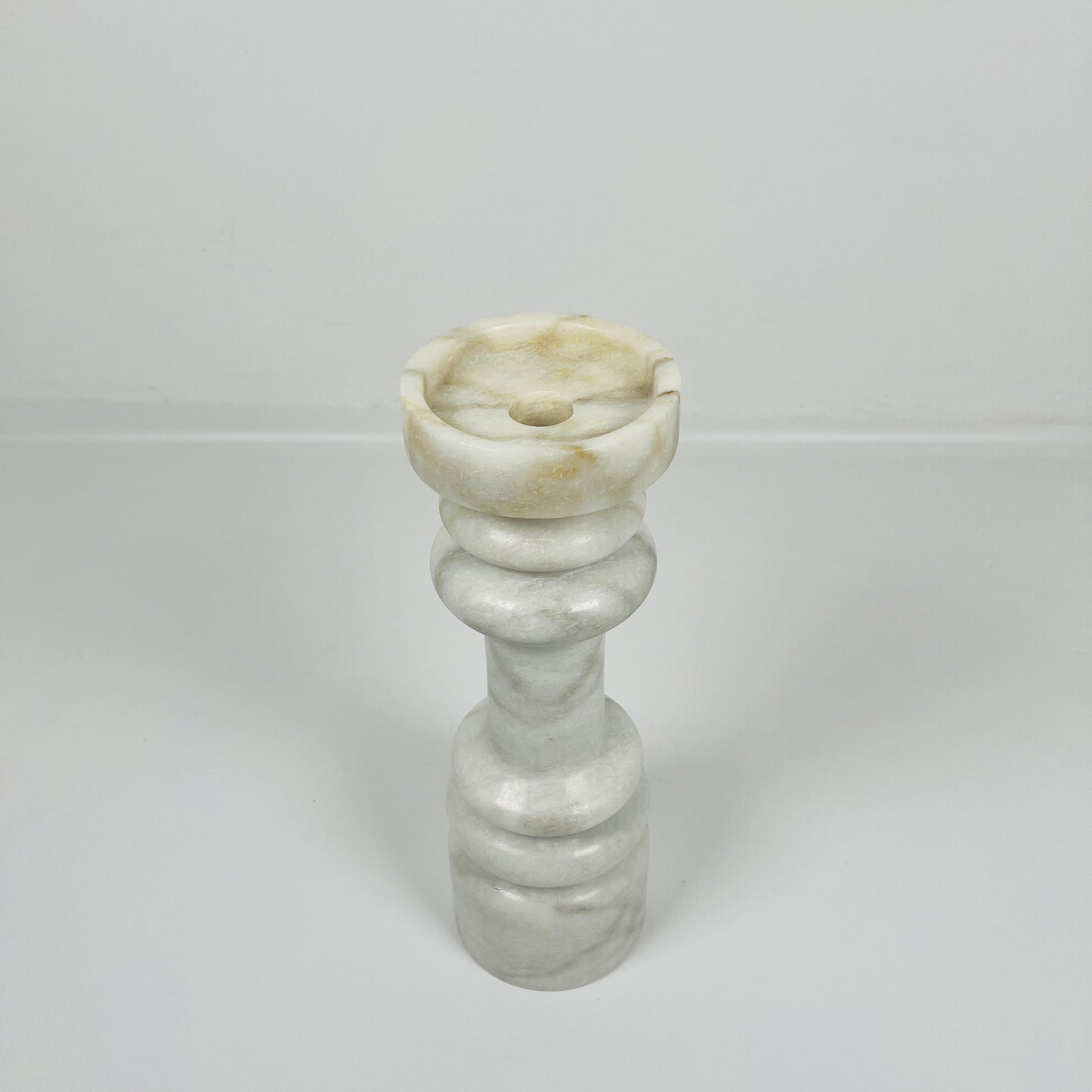 Shaker Candle Stand - Gray