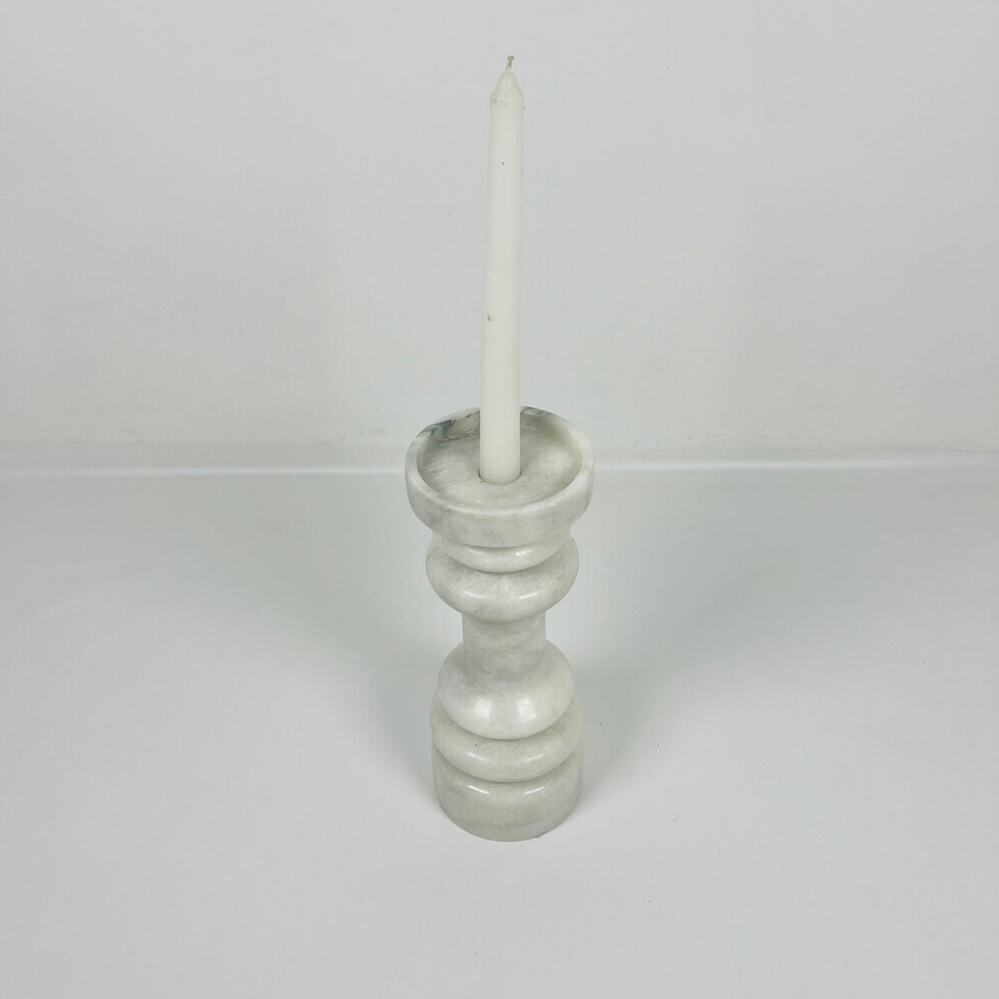 Shaker Candle Stand - Gray