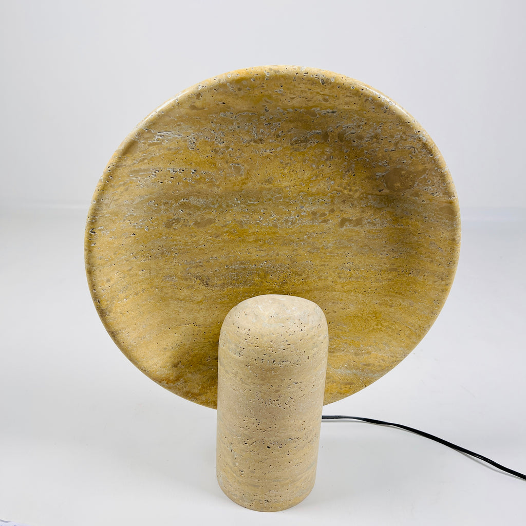 Travertine Renaissance Radiance Table Lamp