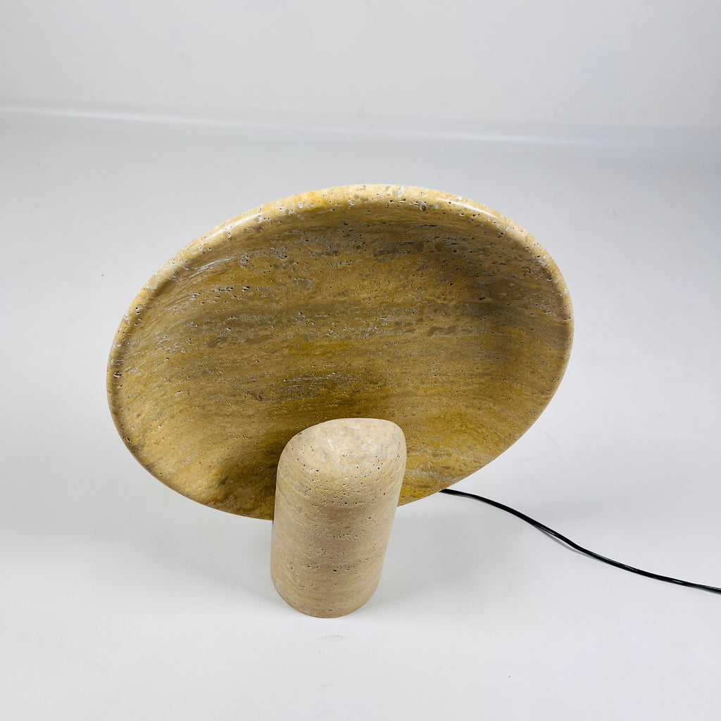 Travertine Renaissance Radiance Table Lamp