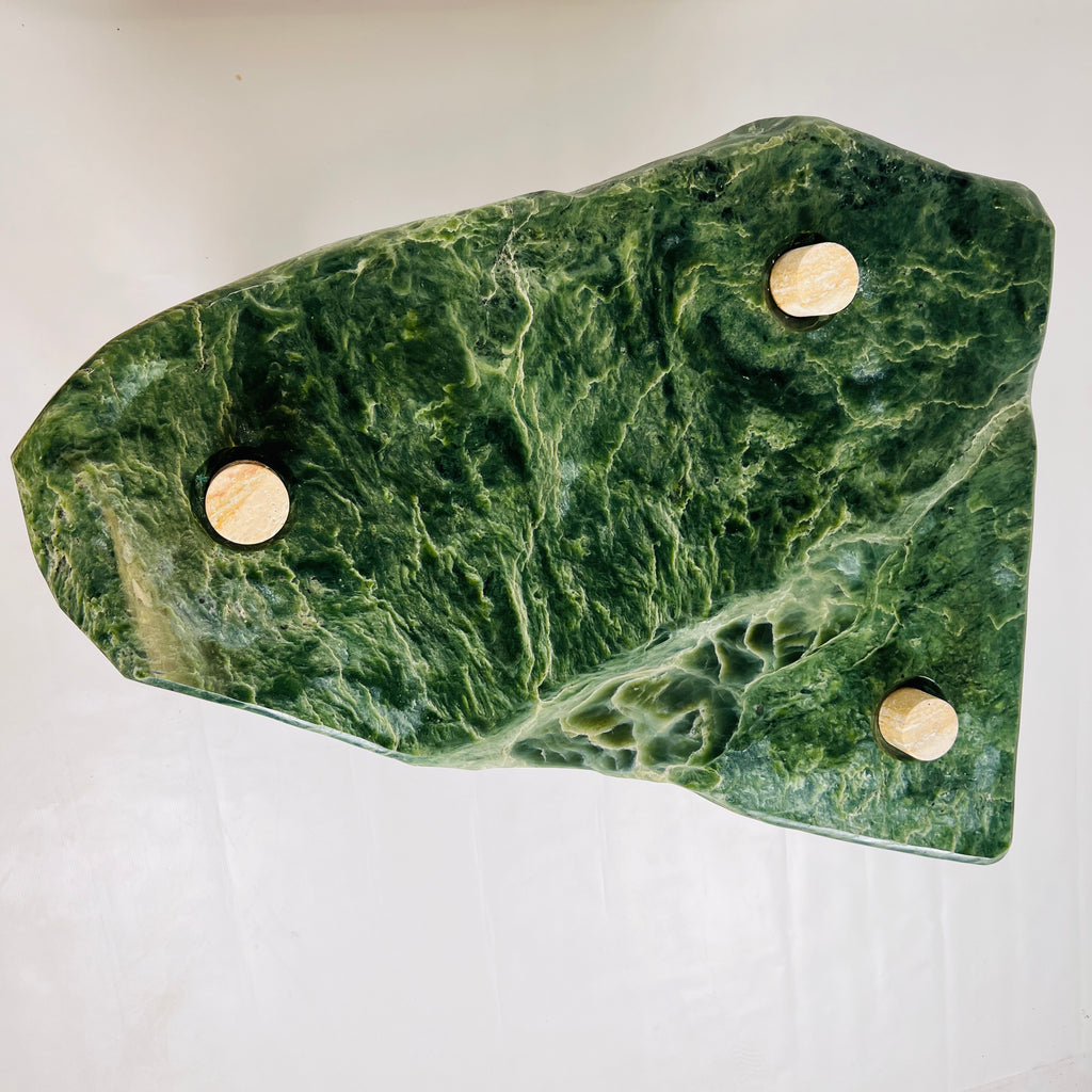 Nephrite Three Horned Side Table