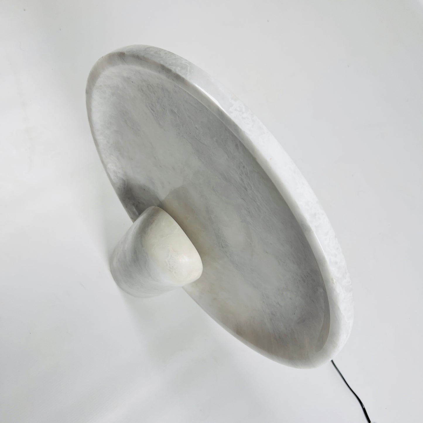 Disc Table Lamp - Gray
