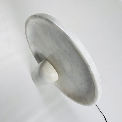 Disc Table Lamp - Gray