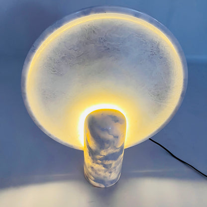 Disc Table Lamp - Gray