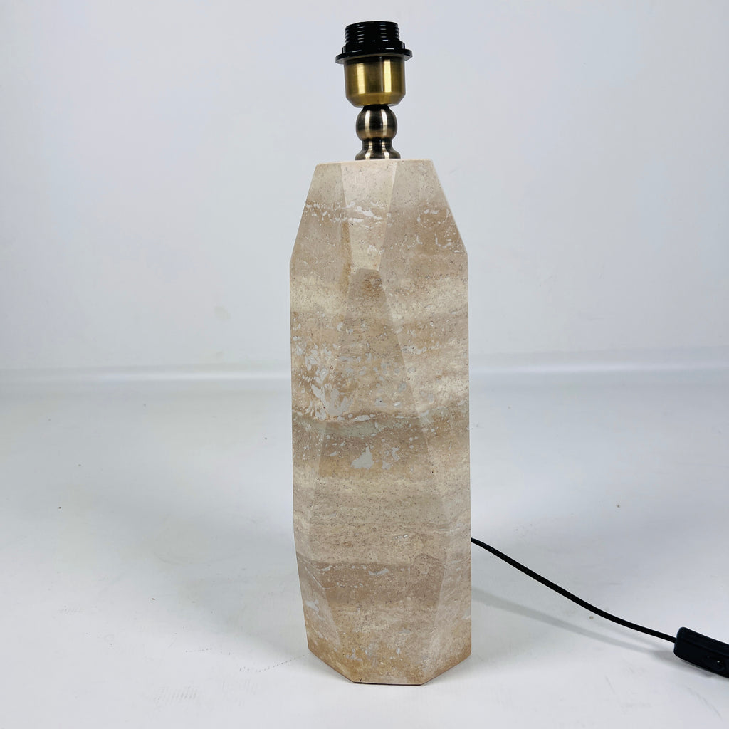 Travertine Resort Table Lamp