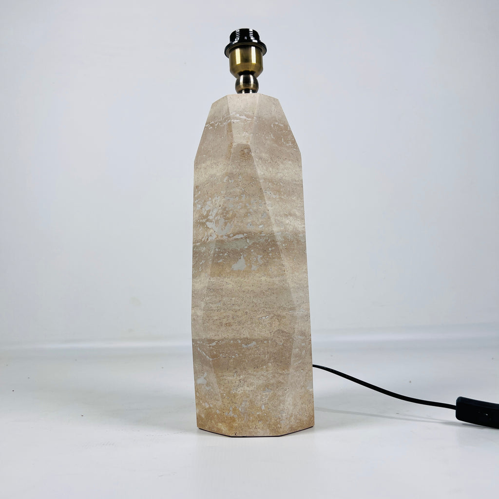 Travertine Resort Table Lamp