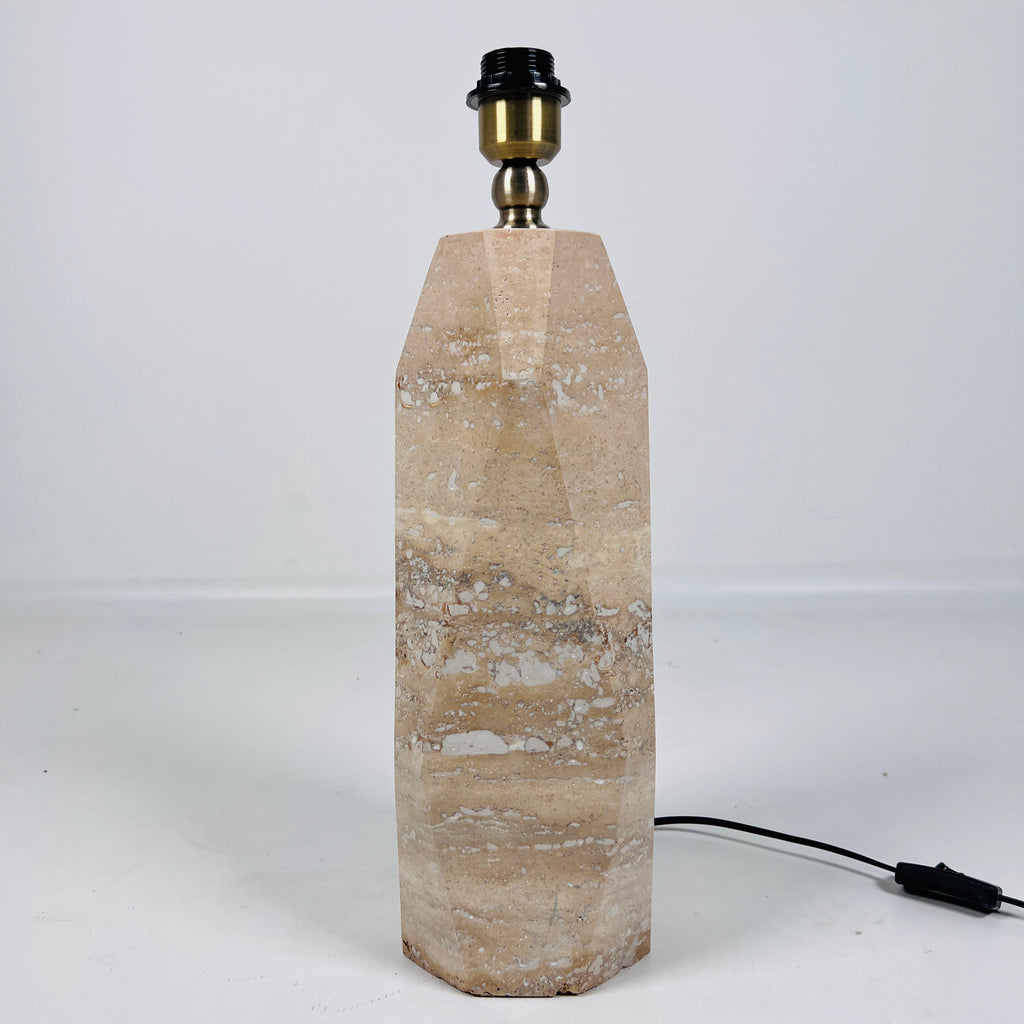 Travertine Resort Table Lamp