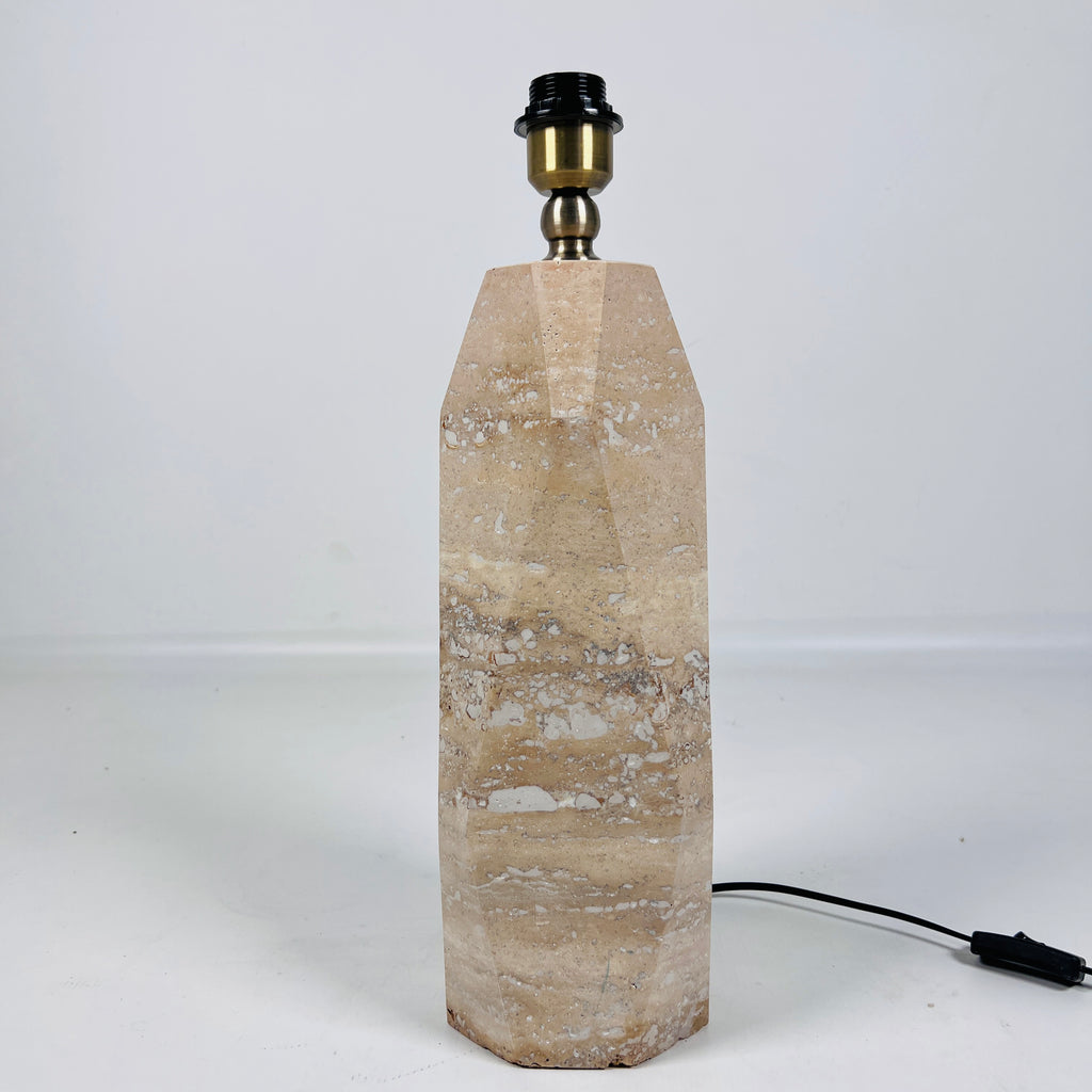 Travertine Resort Table Lamp