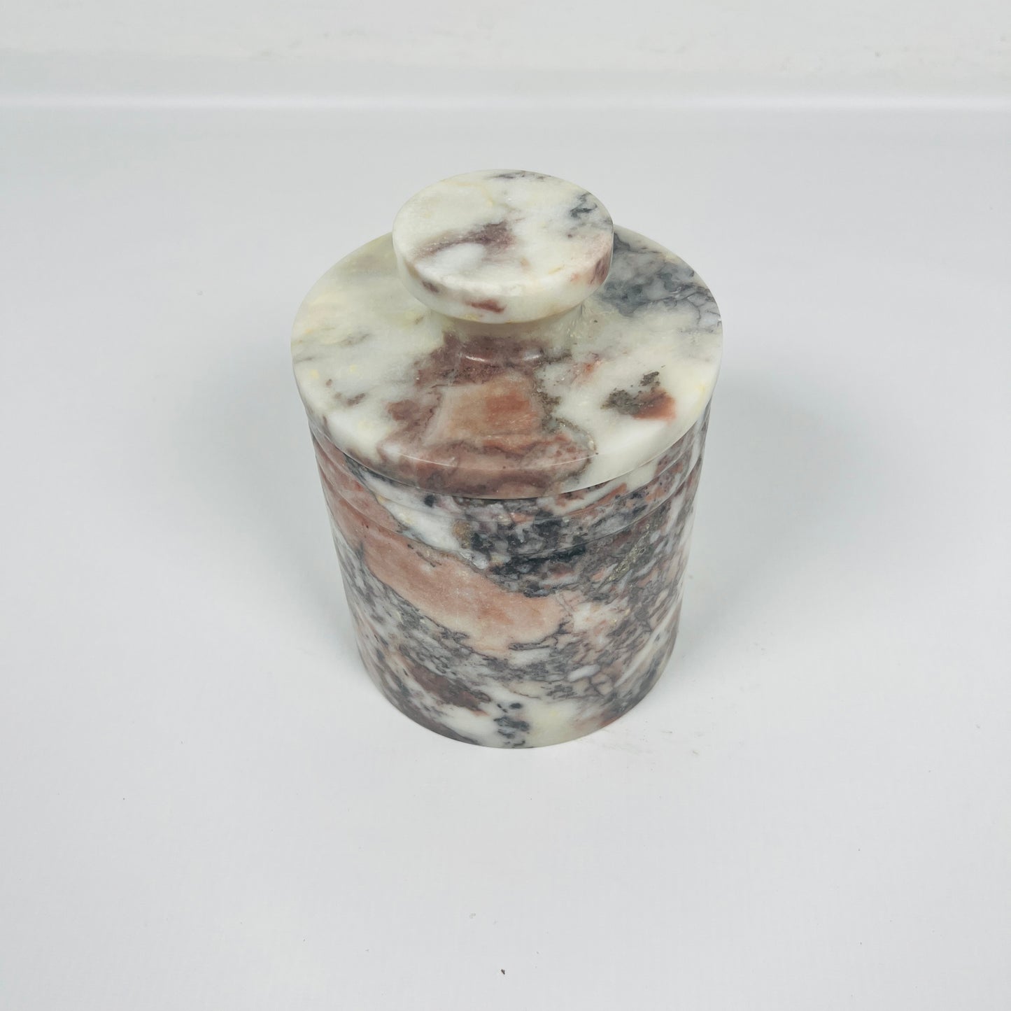 Red & White Jar