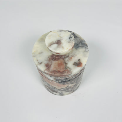 Red & White Jar