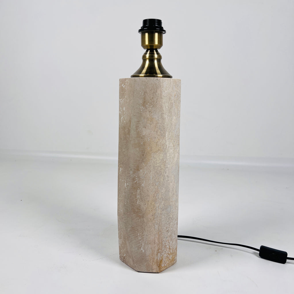 Travertine Resort Table Lamp