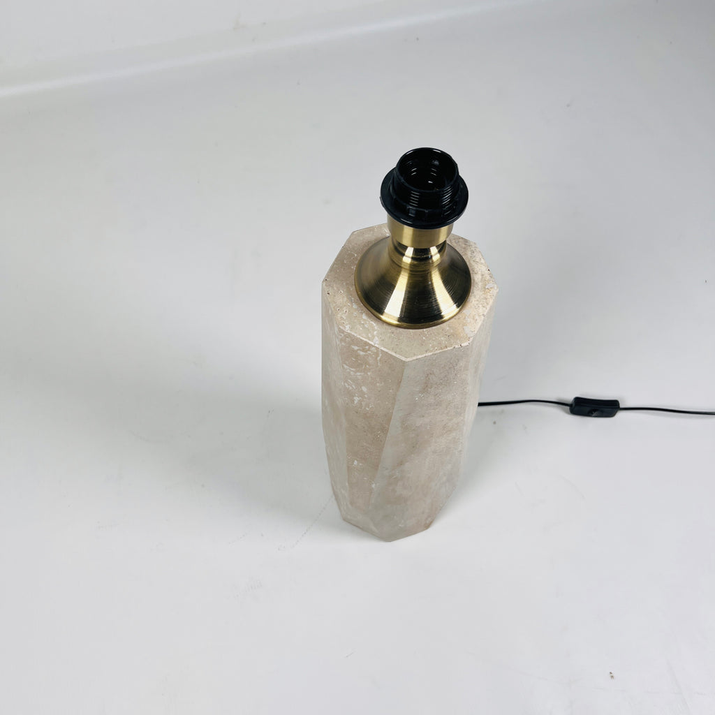 Travertine Resort Table Lamp